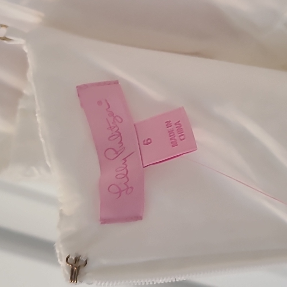 Lilly Pulitzer white new dress - Picture 7 of 8